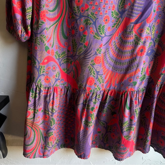 Tuckernuck Peacock Gwyneth 100% Bamboo Dress with Pockets Resortwear Sz M - Picture 16 of 16